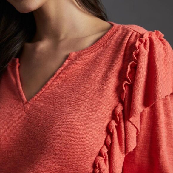 Pilcro Coral Long Sleeve Top - Picture 2 of 4